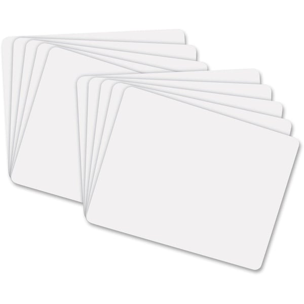Creativity Street Dry-Erase Board, Plain, 1-Sided, 9"x12", 10/PK, White PK PAC988110 - main